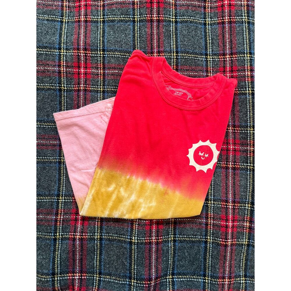 Big Bud Press Dip Dye Ringer Tee - XS